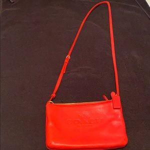 Coach crossbody double bag